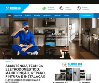 Servicelux.com.br(Assistência técnica eletrodoméstico) Screenshot