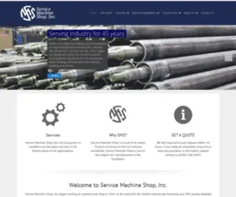 Servicemachineshop.com(Services automotive) Screenshot