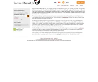 Servicemanualpro.com(Owners Manuals (OMM)) Screenshot