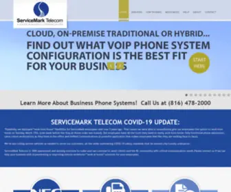 Servicemark.net(Business Phone Systems Kansas City) Screenshot