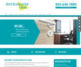 Servicemasterclean.ca(ServiceMaster Clean) Screenshot