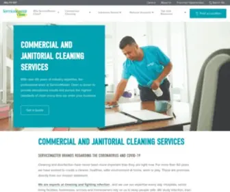 Servicemasterclean.com(ServiceMaster Clean Home) Screenshot