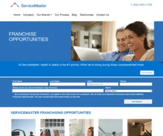 Servicemasterfranchise.ca(Canada Franchises Opportunities) Screenshot