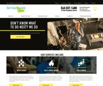 Servicemasterofthekeycity.com(ServiceMaster of the Key City) Screenshot