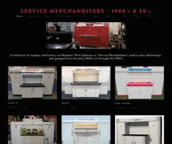 Servicemerchandisers.com(SERVICE MERCHANDISERS's & 50's) Screenshot