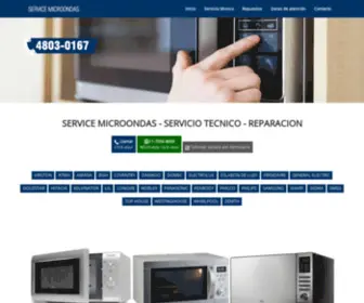 Servicemicroondas.com.ar(SERVICE MICROONDAS) Screenshot