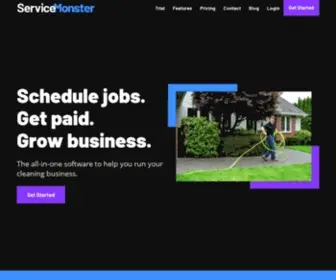 Servicemonster.net(Software for Service Businesses) Screenshot