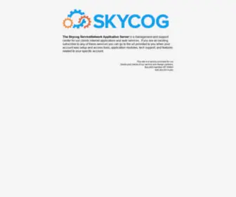 Servicenetwork.com(The Skycog ServiceNetwork Application Server) Screenshot