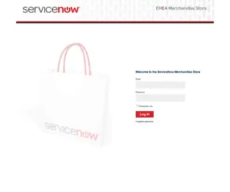 Servicenowemeastore.com(The ServiceNow EMEA & APJ Merchandise Store) Screenshot