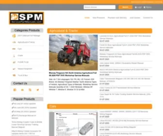 Servicepartmanuals.com(Automotive Repair Manual) Screenshot