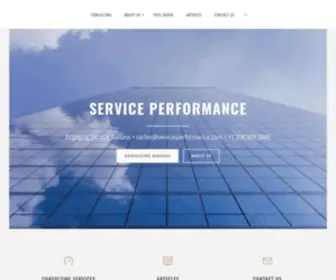 Serviceperformance.com(Serviceperformance) Screenshot