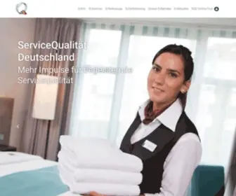 Servicequalitaet-Deutschland.de(Q-Info: ServiceQualität Deutschland) Screenshot