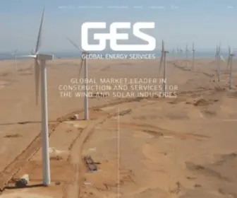 Services-Ges.com(Global Energy Services) Screenshot