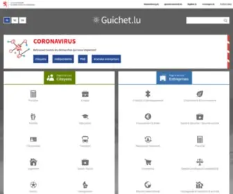 Services-Publics.lu(Guide administratif) Screenshot