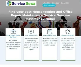 Servicesewa.com(Service Sewa) Screenshot