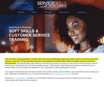 Serviceskills.com(Communication Skills Training Company) Screenshot