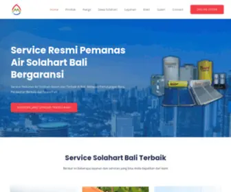 Servicesolahartbali.com(Service Solahart Bali Terbaik & Bergaransi) Screenshot