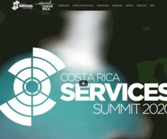 Servicesummitcr.com(Costa Rica Services Summit 2020) Screenshot