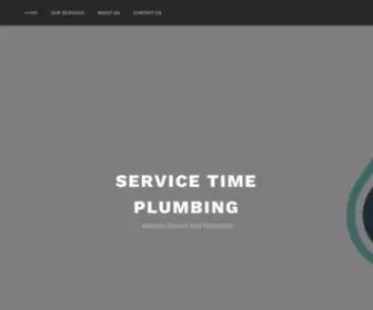 Servicetimeplumbing.com(Service Time Plumbing) Screenshot