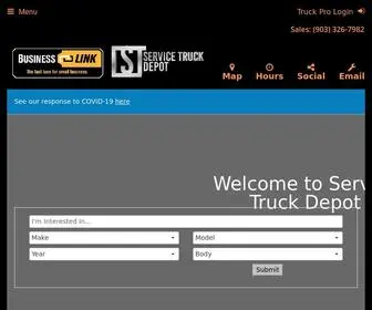 Servicetruckdepot.com(Work Ready Trucks & Vans) Screenshot