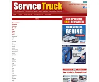 Servicetruckmagazine.com(Service Truck Magazine) Screenshot