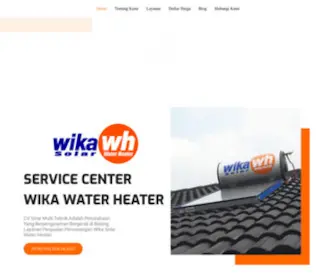 Servicewikawaterheater.com(Service Center Wika SWH) Screenshot