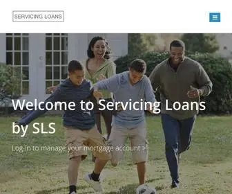 Servicingloans.com(Loan Servicing) Screenshot