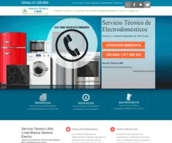 Servicio-Tecnico-Peru.com(Servicio Técnico Lima) Screenshot