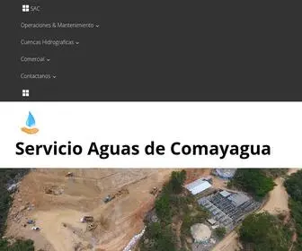 Servicioaguasdecomayagua.com(Aguas de Comayagua) Screenshot