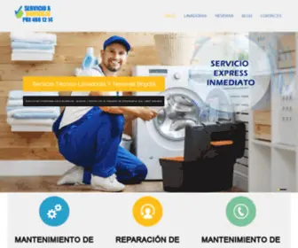 Serviciobogota.com.co(Centro de servicio tecnico de lavadoras y neveras Bogotá) Screenshot