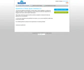 Serviciocristalina.com(Aguas Cristalinas) Screenshot