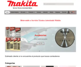 Serviciomakita.cl(Makita) Screenshot