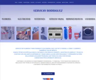 Servicio de plomería en el distrito federal o cdmx y en el edo. de mexico