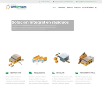 Serviciosambientales.com.mx(Recoleccion de basura industrial) Screenshot