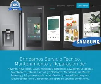 Serviciosamsungylgautorizado.com(Servicio Samsung y LG Autorizado) Screenshot