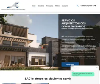 Serviciosarquitectonicoscomplementarios.com(SERVICIOS) Screenshot