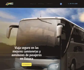 Serviciosintegralesblanescasadecv.com(Transporte de pasajeros en Oaxaca) Screenshot