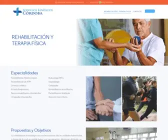 Servicioskinesicoscordoba.com.ar(Servicios Kinesicos CORDOBA) Screenshot