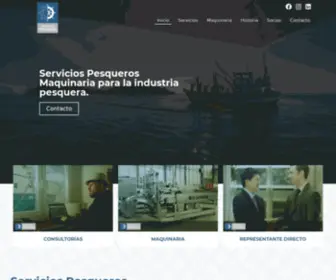 Serviciospesqueros.com(Servicios Pesqueros en Perú) Screenshot