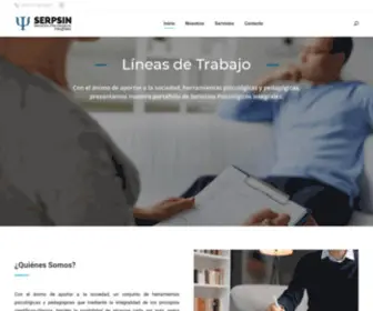 Serviciospsicologicosintegrales.com(Servicios) Screenshot