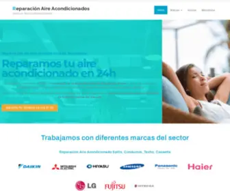 Serviciotecnicoairesacondicionado.com(Reparación Aire Acondicionado) Screenshot