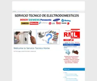 Serviciotecnicohome.com(Servicio Tecnico Home) Screenshot