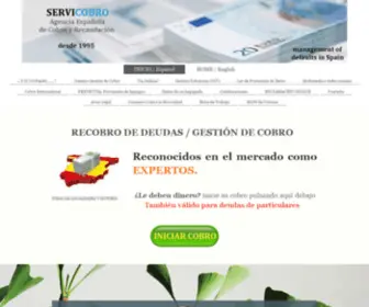 Servicobro.com(Expertos en gestión de impagos) Screenshot