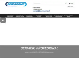 Servicomp.cl(Expertos en Aire comprimido) Screenshot