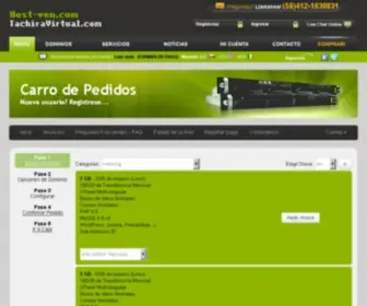 Servidoresvenezuela.com(Hosting y dominios en venezuela carro de pedidos) Screenshot