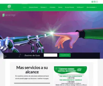 Servientrega.com.pa(Servientrega Panama) Screenshot
