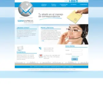 Serviexpress-INT.com(Serviexpress Internacional) Screenshot