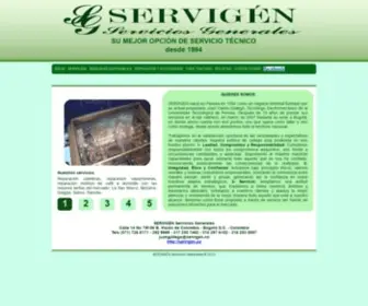 Servigen.co(SERVIGÉN) Screenshot