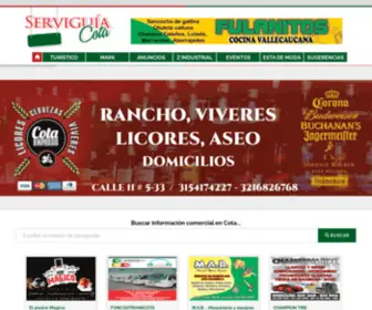 Serviguiacota.com(Serviguia Cota) Screenshot