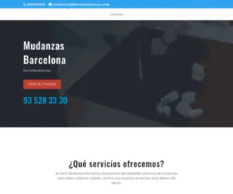 Servimudanzas.com(Empresa de mudanzas Barcelona) Screenshot